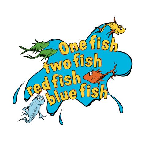 One Fish Two Fish Red Fish Blue Fish, 1987.